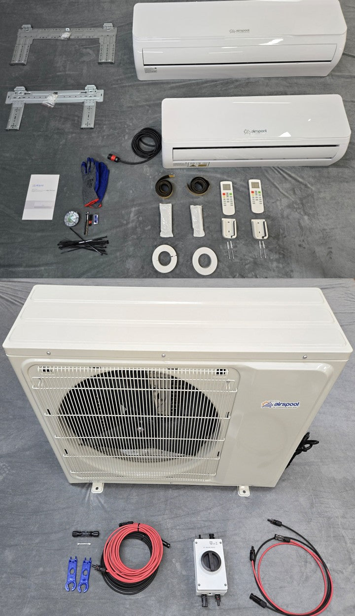 MU24 (24,000 BTU) Quick 'n' Easy. 5 minutes/zone to connect each indoor unit to the outdoor unit. No HVAC tech needed. 5-year happiness guarantee!