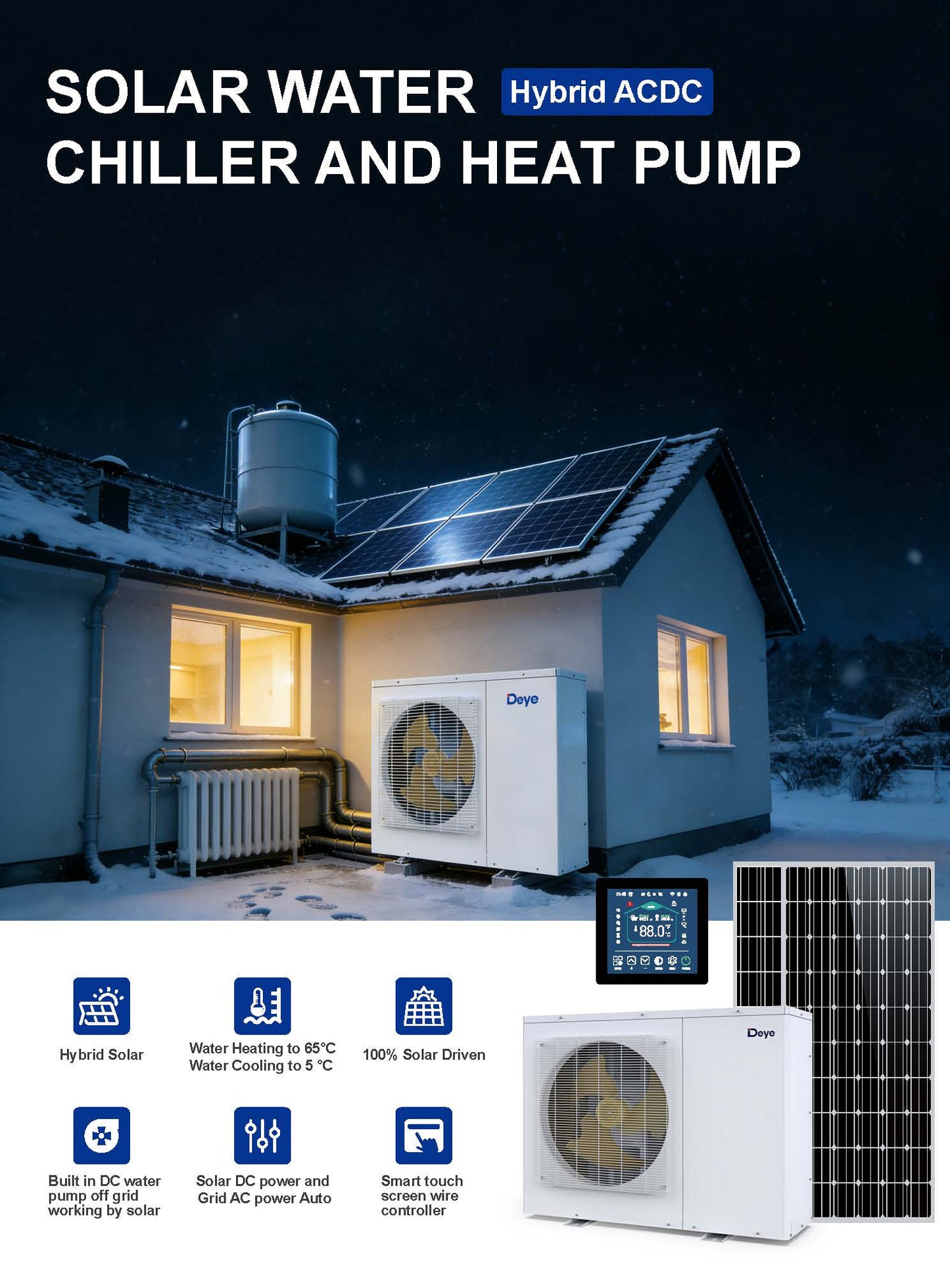 Solar Chiller Heat Pump
